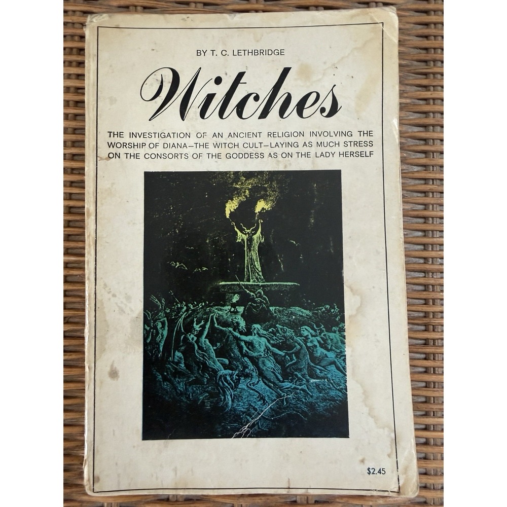 Witches The Investigation of an Ancient Religion T.C. Lethbridge Paperback 1968